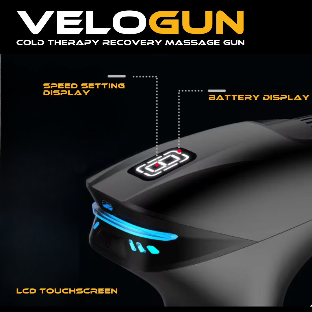 VeloGun Cold Therapy Recovery Massage Gun